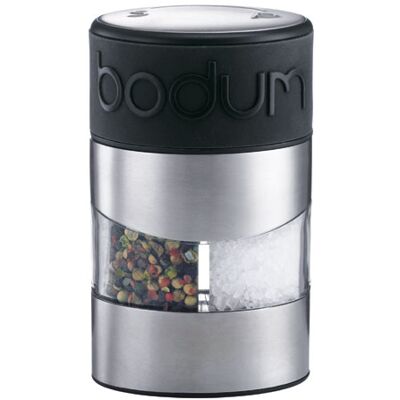 Bodum Twin Peper- en zoutmolen - Black Bodum Twin Peper- en zoutmolen - Black