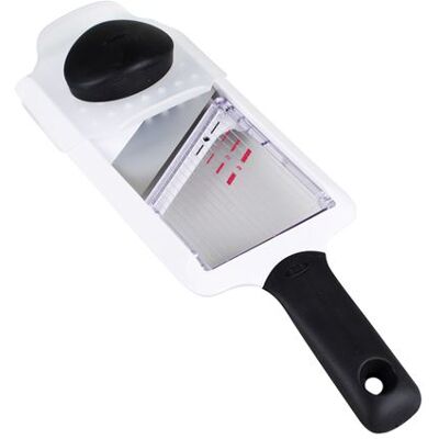 Oxo Mandoline à main - Aubecq - Blanc - Inox Oxo Mandoline à main - Aubecq - Blanc - Inox