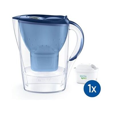 Brita Waterfilterkan Marella met 1 Maxtra Pro Patroon Blauw Brita Waterfilterkan Marella met 1 Maxtra Pro Patroon Blauw