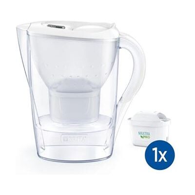 Brita Filterkan Marella met 1 Maxtra Pro patroon Wit Brita Filterkan Marella met 1 Maxtra Pro patroon Wit