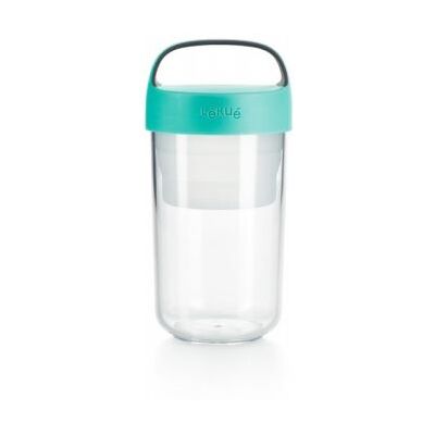 Jar to Go 600 ml Lékué lunchbox blauw Jar to Go 600 ml Lékué lunchbox blauw
