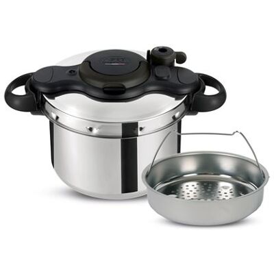 Seb Snelkookpan Pc Clipsominut Easy P4620724 Inox Et Noir - Airfryer Seb Snelkookpan Pc Clipsominut Easy P4620724 Inox Et Noir - Airfryer