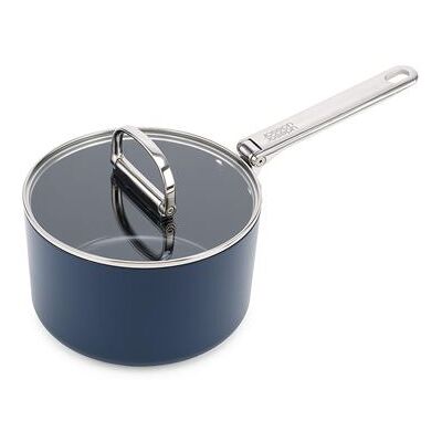 Joseph Joseph Steelpan Met Deksel Space 19 Cm Blauw - Airfryer Joseph Joseph Steelpan Met Deksel Space 19 Cm Blauw - Airfryer