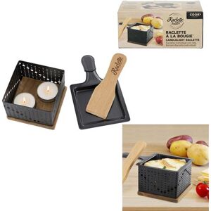 No Name Cook Concept Individuele Raclette Kaars Zwart No Name Cook Concept Individuele Raclette Kaars Zwart