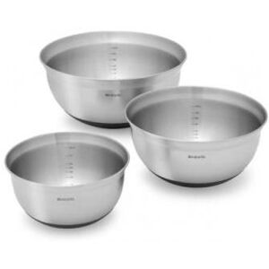 Brabantia Set Mixing Bowl 1L / 1.6L / 3L Brabantia Set Mixing Bowl 1L / 1.6L / 3L