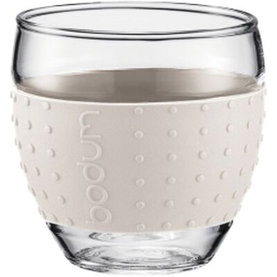 Bodum Pavina Glas - 0.35 l - 2 stuks - White Bodum Pavina Glas - 0.35 l - 2 stuks - White