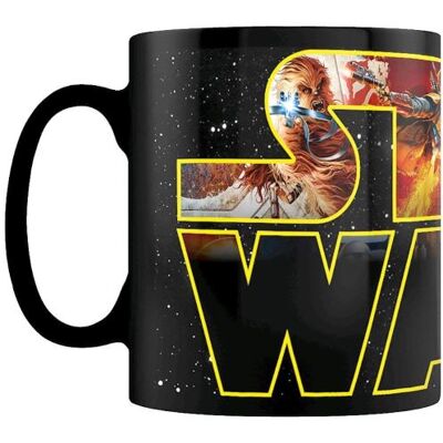 Star Wars Logo Characters Mug Thermo Reactif Star Wars Logo Characters Mug Thermo Reactif