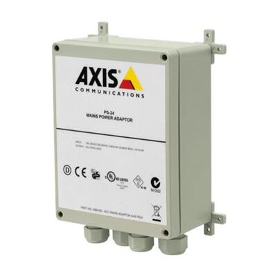 Axis Communications AXIS PS24 - Netspanningsadapter - voor AXIS 231D Network Dome Camera, 232D Network Dome Camera; Network Dome Camera 231D, 232D Axis Communications AXIS PS24 - Netspanningsadapter - voor AXIS 231D Network Dome Camera, 232D Network Dome Camera; Network Dome Camera 231D, 232D