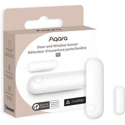 Aqara Connected deur- en raamopeningsmelder P2 Matter Wit Aqara Connected deur- en raamopeningsmelder P2 Matter Wit