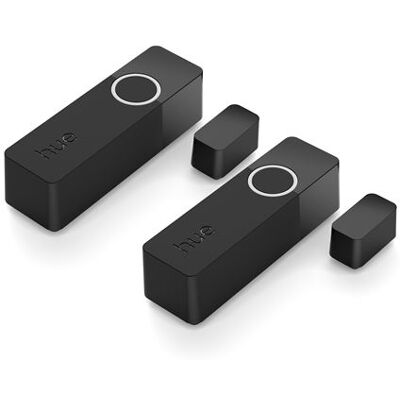 Philips Hue Philips Set van 2 contactsensoren Hue Secure Zwart Philips Hue Philips Set van 2 contactsensoren Hue Secure Zwart