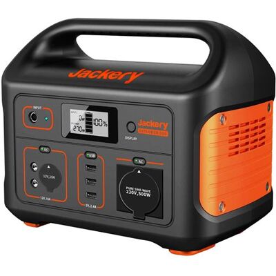 Jackery Explorer Draagbaar Krachtstation 500w Zwart En Oranje Jackery Explorer Draagbaar Krachtstation 500w Zwart En Oranje