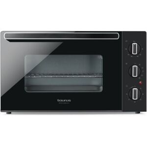 Taurus White and Brown Horizon 45 - Elektrische oven - convectie - 45 liter - 1.5 kW - zwart/grijs Taurus White and Brown Horizon 45 - Elektrische oven - convectie - 45 liter - 1.5 kW - zwart/grijs