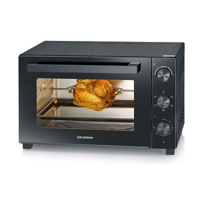 Severin Mini-oven TO2076 1800 W Zwart Severin Mini-oven TO2076 1800 W Zwart