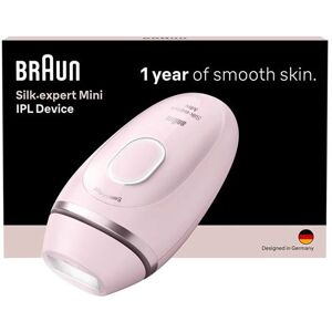 Braun Ontharingsapparaat met gepulseerd licht IPL Silk-Expert Mini PL1100 Roze Braun Ontharingsapparaat met gepulseerd licht IPL Silk-Expert Mini PL1100 Roze