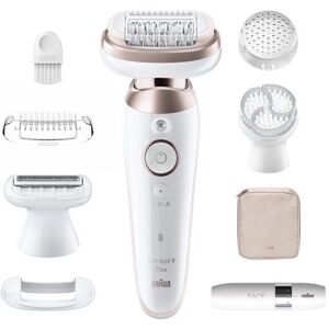 Braun Elektrische epilator Silk-épil 9-360 Flex 3D Wit Braun Elektrische epilator Silk-épil 9-360 Flex 3D Wit