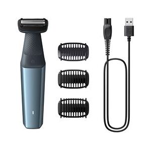 Philips Body Trimmer Bodygroom Series 3000 BG3027/05 5 W Blauw en Grijs Philips Body Trimmer Bodygroom Series 3000 BG3027/05 5 W Blauw en Grijs