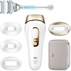 Braun IPL-Epilator Silk Expert Pro 5 PL5356 Wit/Goud Braun IPL-Epilator Silk Expert Pro 5 PL5356 Wit/Goud