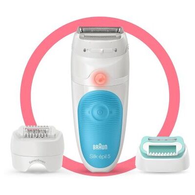 Braun Silk Epil 5-610 Elektrische Epilator Wit Braun Silk Epil 5-610 Elektrische Epilator Wit