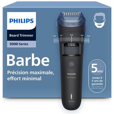 Philips Tondeuse BT5775/15 Zwart en Blauw Philips Tondeuse BT5775/15 Zwart en Blauw