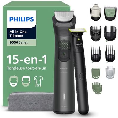 Philips Trimmer Mg9531/15 Zwart & Grijs - Airfryer Philips Trimmer Mg9531/15 Zwart & Grijs - Airfryer