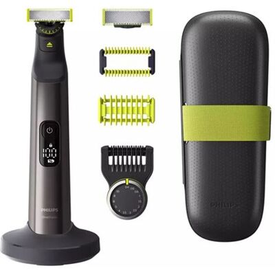 Philips Gezichts- en Lichaamstrimmer OneBlade Pro QP6651/61 5,4 W Chrome Philips Gezichts- en Lichaamstrimmer OneBlade Pro QP6651/61 5,4 W Chrome