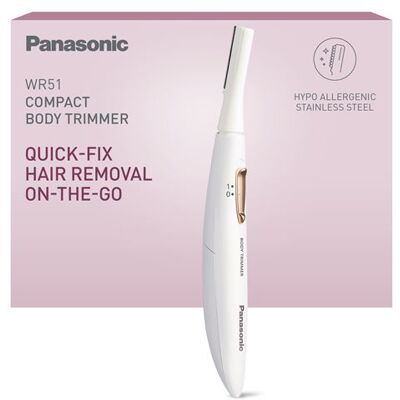 Panasonic Damestrimmer Precision ES-WR51-P503 Wit en roségoud Panasonic Damestrimmer Precision ES-WR51-P503 Wit en roségoud