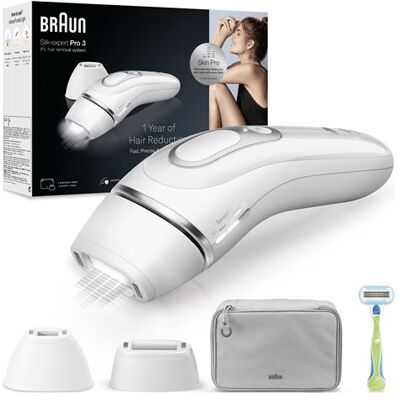 Braun IPL-epilator Silk Expert Pro 3 PL3122 Wit Braun IPL-epilator Silk Expert Pro 3 PL3122 Wit