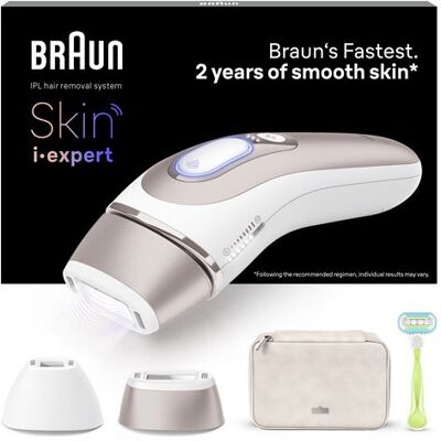 Braun IPL Epilator Skin I-Expert Pro PL7147 Wit en brons Braun IPL Epilator Skin I-Expert Pro PL7147 Wit en brons
