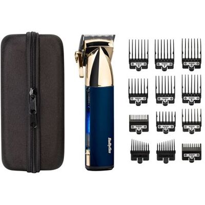 BaByliss Herentrimmer E992E Super-X Metaal Goud en Blauw BaByliss Herentrimmer E992E Super-X Metaal Goud en Blauw