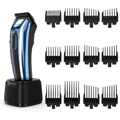 Rowenta Trimmer Barber Experience Lame XL TN1551E0 Zwart Zilver Rowenta Trimmer Barber Experience Lame XL TN1551E0 Zwart Zilver