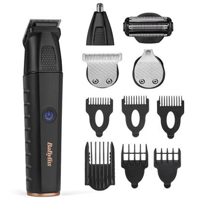 Babyliss Multifunctionele tondeuse voor heren MT814E 11-in-1 Zwart Babyliss Multifunctionele tondeuse voor heren MT814E 11-in-1 Zwart