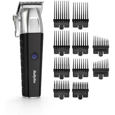 BaByliss Tondeuse E812E Heren Zwart Zilver BaByliss Tondeuse E812E Heren Zwart Zilver
