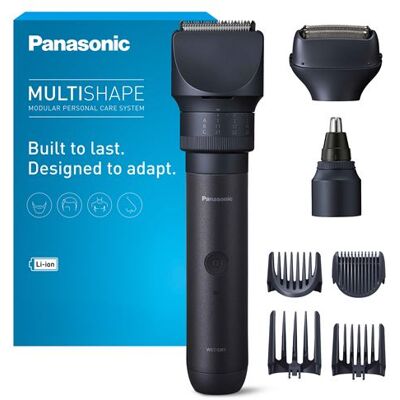 Panasonic Herentrimmer Kit Multishape XSHAPE PACK 1 EU Zwart Panasonic Herentrimmer Kit Multishape XSHAPE PACK 1 EU Zwart
