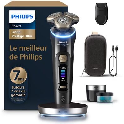 Philips Herenscheerapparaat XP9400/31 Serie i9000 Prestige Zwart Philips Herenscheerapparaat XP9400/31 Serie i9000 Prestige Zwart