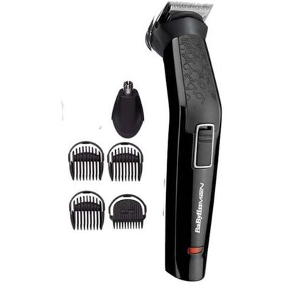 Babyliss 6 in 1 Multifunctionele Tondeuse Zwart Babyliss 6 in 1 Multifunctionele Tondeuse Zwart