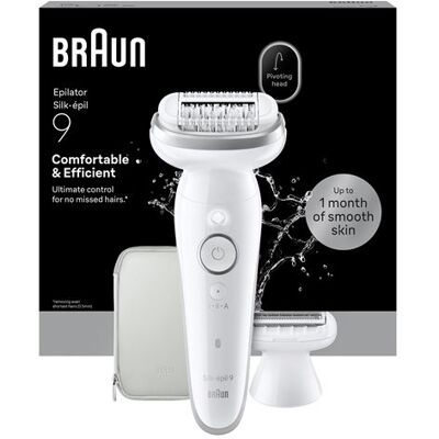 Braun Epilator Silk Épil 9 Ses9-030 Wit Zilver - Airfryer Braun Epilator Silk Épil 9 Ses9-030 Wit Zilver - Airfryer