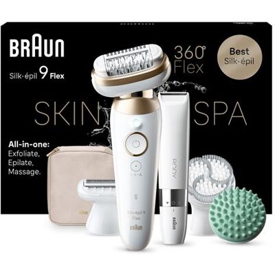Braun Elektrische epilator Silk épil 9 Flex 9-481 3D Wit Braun Elektrische epilator Silk épil 9 Flex 9-481 3D Wit