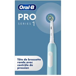 Oral B Oral-B Pro 1 Blauw Cross Action elektrische tandenborstel met 1 opzetborstel Oral B Oral-B Pro 1 Blauw Cross Action elektrische tandenborstel met 1 opzetborstel