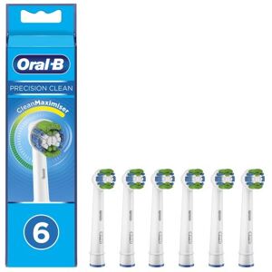 Oral B Oral-B Precision Clean CleanMaximiser - Reserve-borstelkop - voor tandenborstel - wit (pak van 6) - voor ProfessionalCare 550 Precision Clean, 600 Precision Clean, 650 Precision Clean Oral B Oral-B Precision Clean CleanMaximiser - Reserve-borstelkop - voor tandenborstel - wit (pak van 6) - voor ProfessionalCare 550 Precision Clean, 600 Precision Clean, 650 Precision Clean