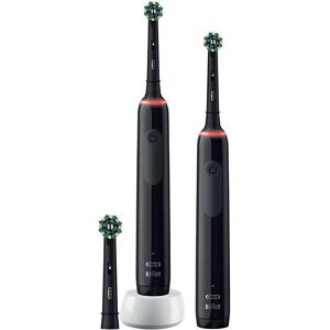 Oral B Oral-B Elektrische tandenborstel Pro 3 3900 Duo Zwart/Zwart Oral B Oral-B Elektrische tandenborstel Pro 3 3900 Duo Zwart/Zwart
