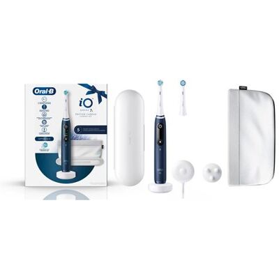 Oral B Elektrische Tandenborstel Io Series 7 Sapphire Gift Edition Blauw - Airfryer Oral B Elektrische Tandenborstel Io Series 7 Sapphire Gift Edition Blauw - Airfryer