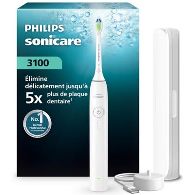 Philips Elektrische tandenborstel Sonicare Series 3000 HX4033/21 Wit Philips Elektrische tandenborstel Sonicare Series 3000 HX4033/21 Wit