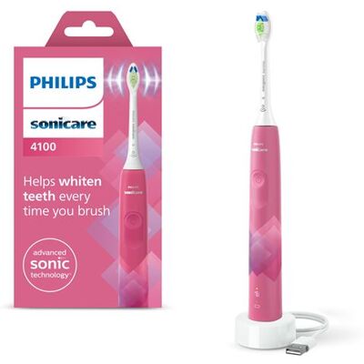 Philips Elektrische tandenborstel Sonicare 4100 Serie HX3689/41 Roze Philips Elektrische tandenborstel Sonicare 4100 Serie HX3689/41 Roze