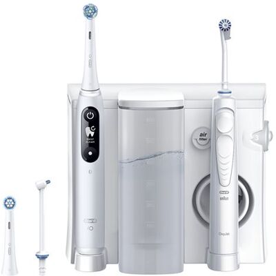 Oral B Oral-b Tandverzorgingsset Oxyjet + Io6 Wit - Airfryer Oral B Oral-b Tandverzorgingsset Oxyjet + Io6 Wit - Airfryer