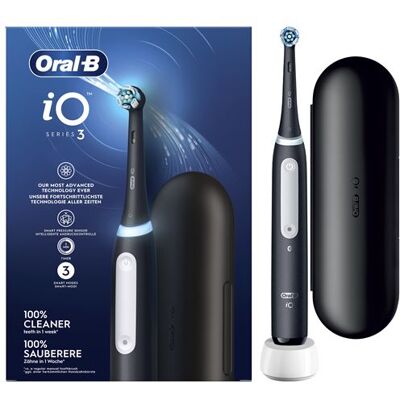 Oral B Oral-b Elektrische Tandenborstel Io3 Zwart - Airfryer Oral B Oral-b Elektrische Tandenborstel Io3 Zwart - Airfryer