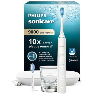 Philips Elektrische tandenborstel DiamondClean 9000 HX9913/17 Wit Philips Elektrische tandenborstel DiamondClean 9000 HX9913/17 Wit