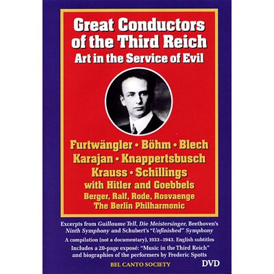 Import Great Conductors Of The Third Reich Import Great Conductors Of The Third Reich