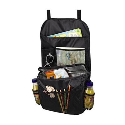 Hama Automotive Organiser with Isotherm Compartment - Opbergpaneel voor auto - polyester - zwart Hama Automotive Organiser with Isotherm Compartment - Opbergpaneel voor auto - polyester - zwart
