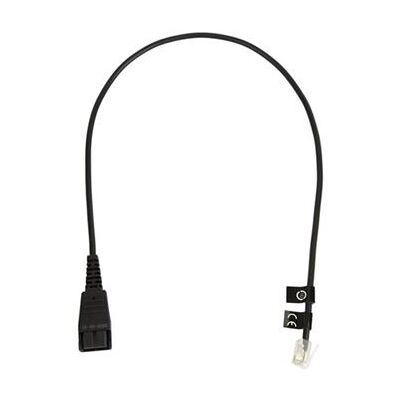 Jabra - Kabel voor telefoonhoorn - RJ-10 male naar Quick Disconnect male Jabra - Kabel voor telefoonhoorn - RJ-10 male naar Quick Disconnect male