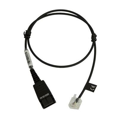 Jabra - Kabel voor telefoonhoorn - niet-geïsoleerde draad naar Quick Disconnect male - 50 cm Jabra - Kabel voor telefoonhoorn - niet-geïsoleerde draad naar Quick Disconnect male - 50 cm